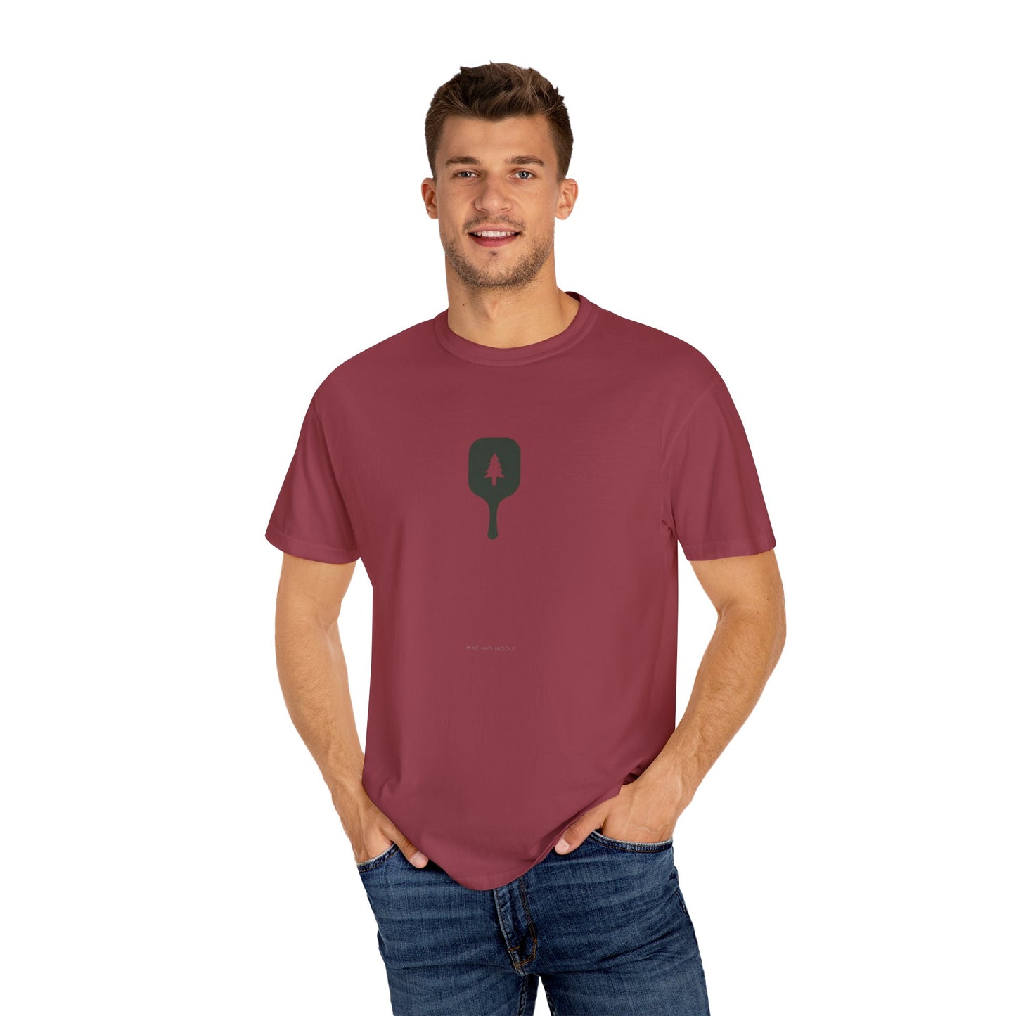 Nature-Inspired Unisex Garment-Dyed T-Shirt