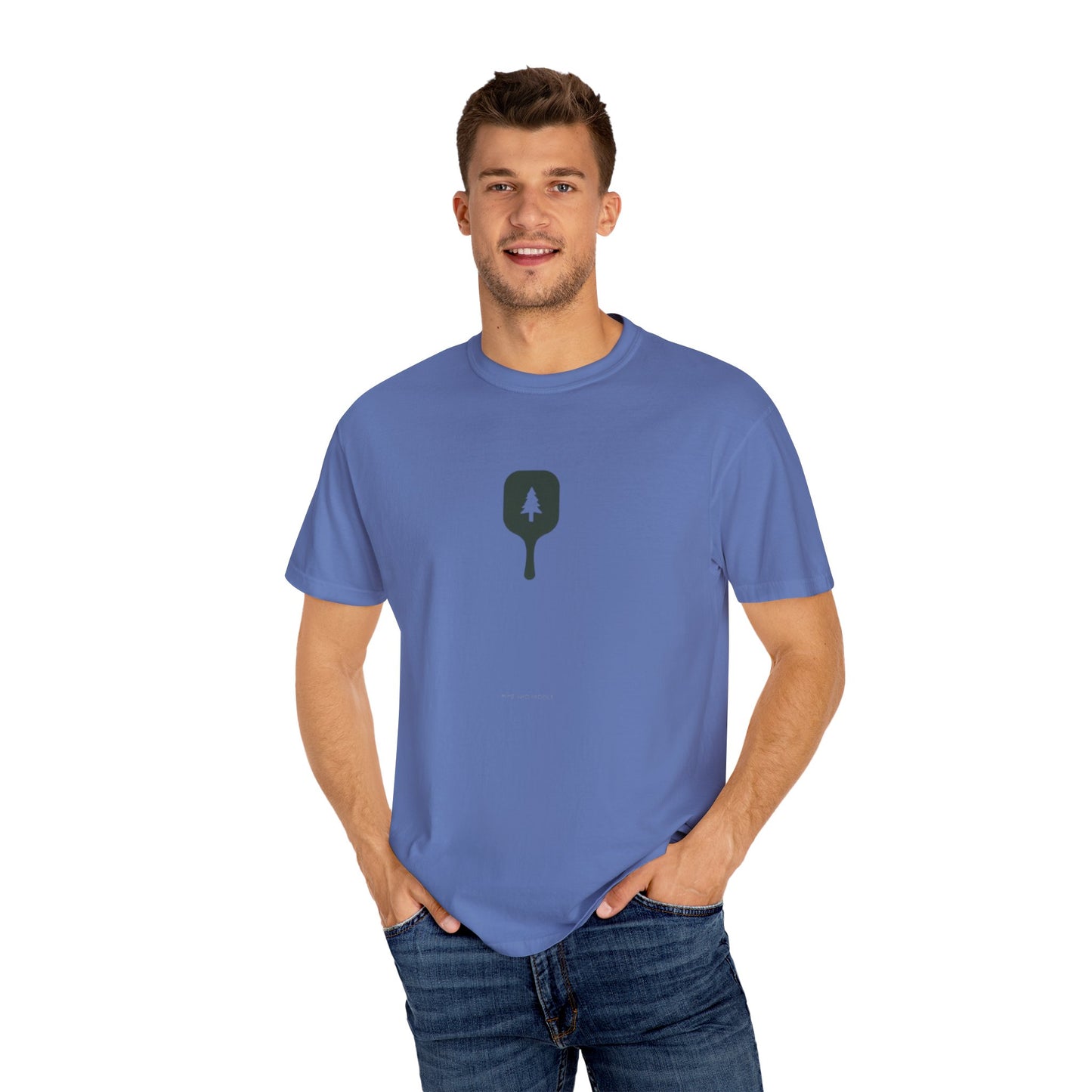 Nature-Inspired Unisex Garment-Dyed T-Shirt