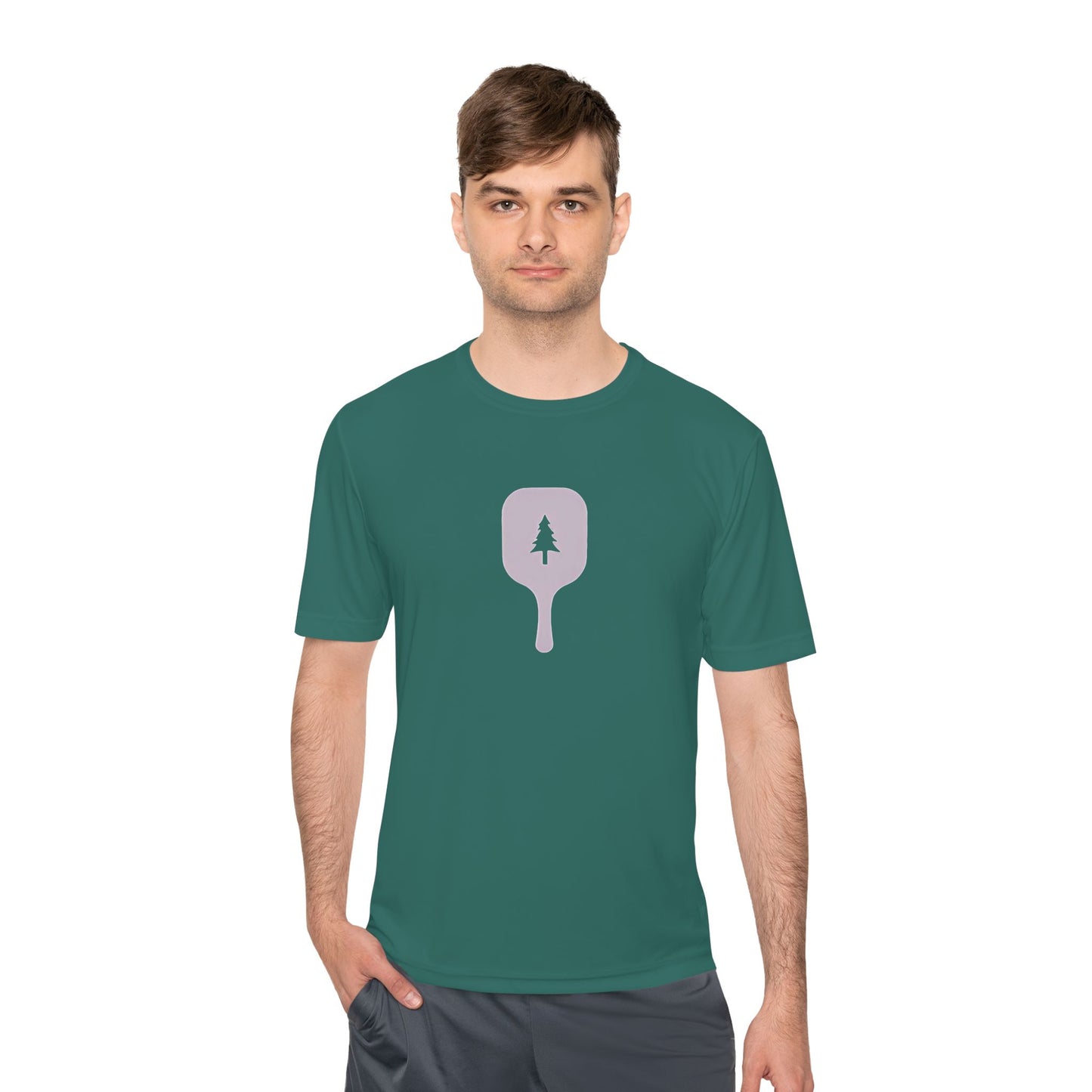 Athletic Pickleball Unisex Tee - Moisture Wicking Shirt