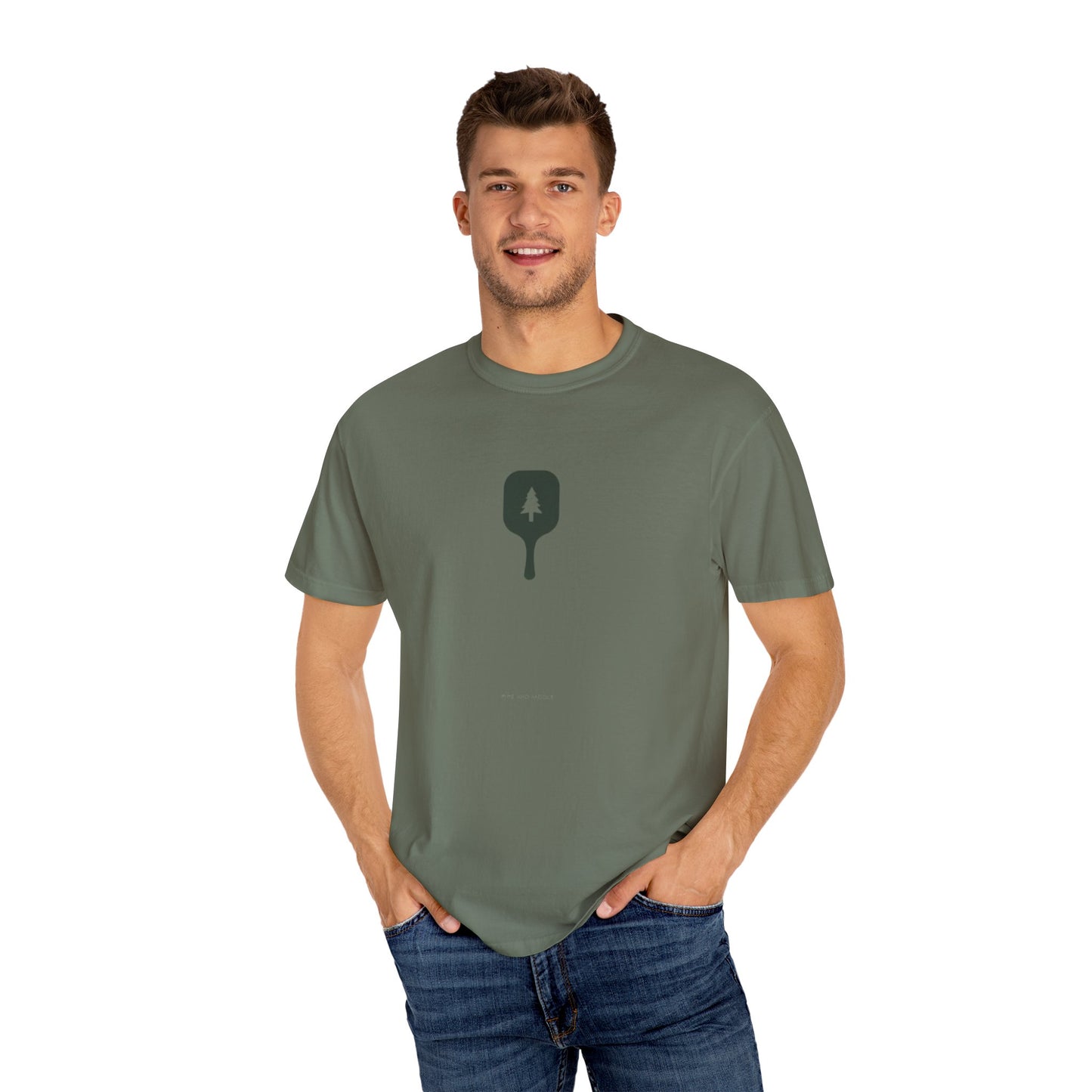 Nature-Inspired Unisex Garment-Dyed T-Shirt