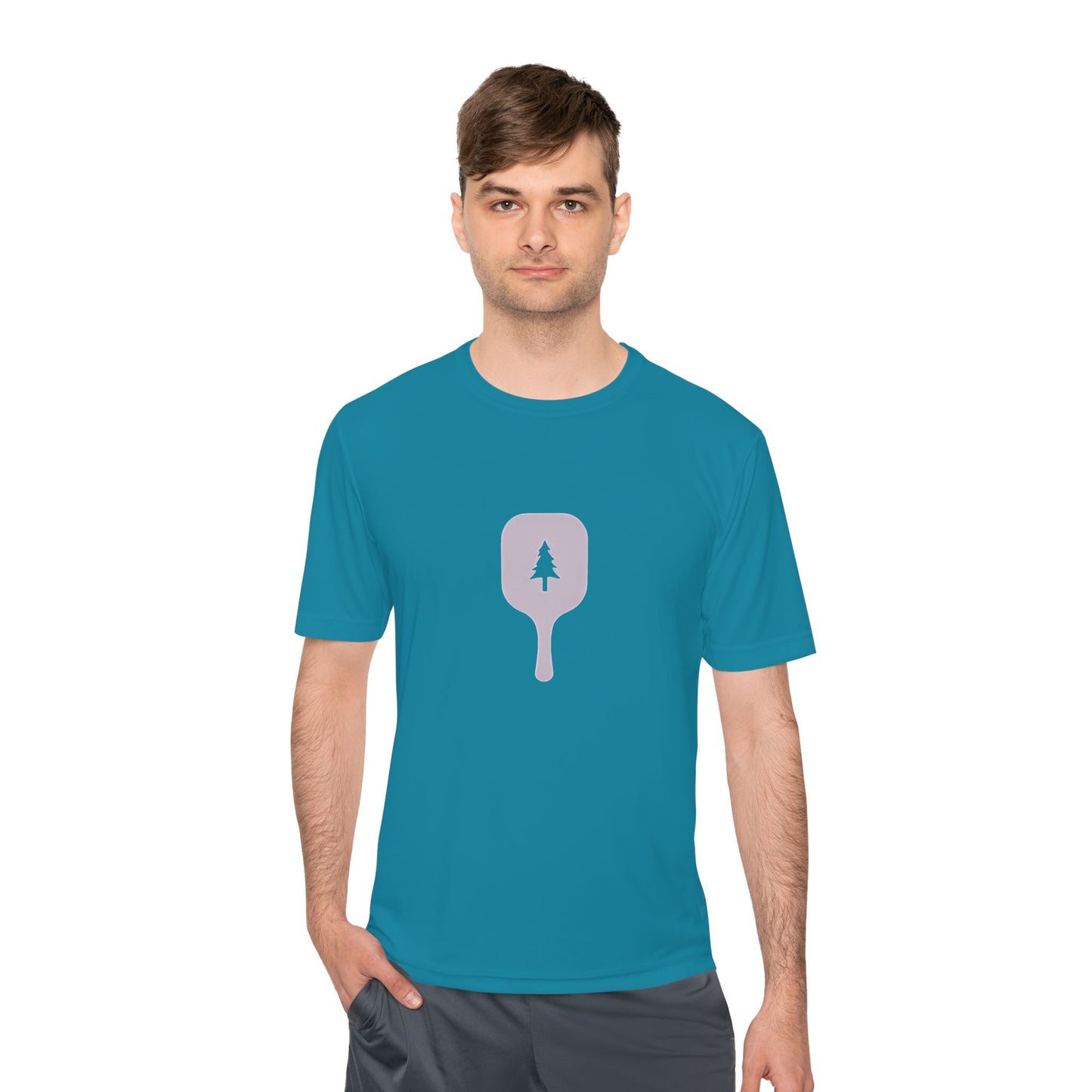 Athletic Pickleball Unisex Tee - Moisture Wicking Shirt