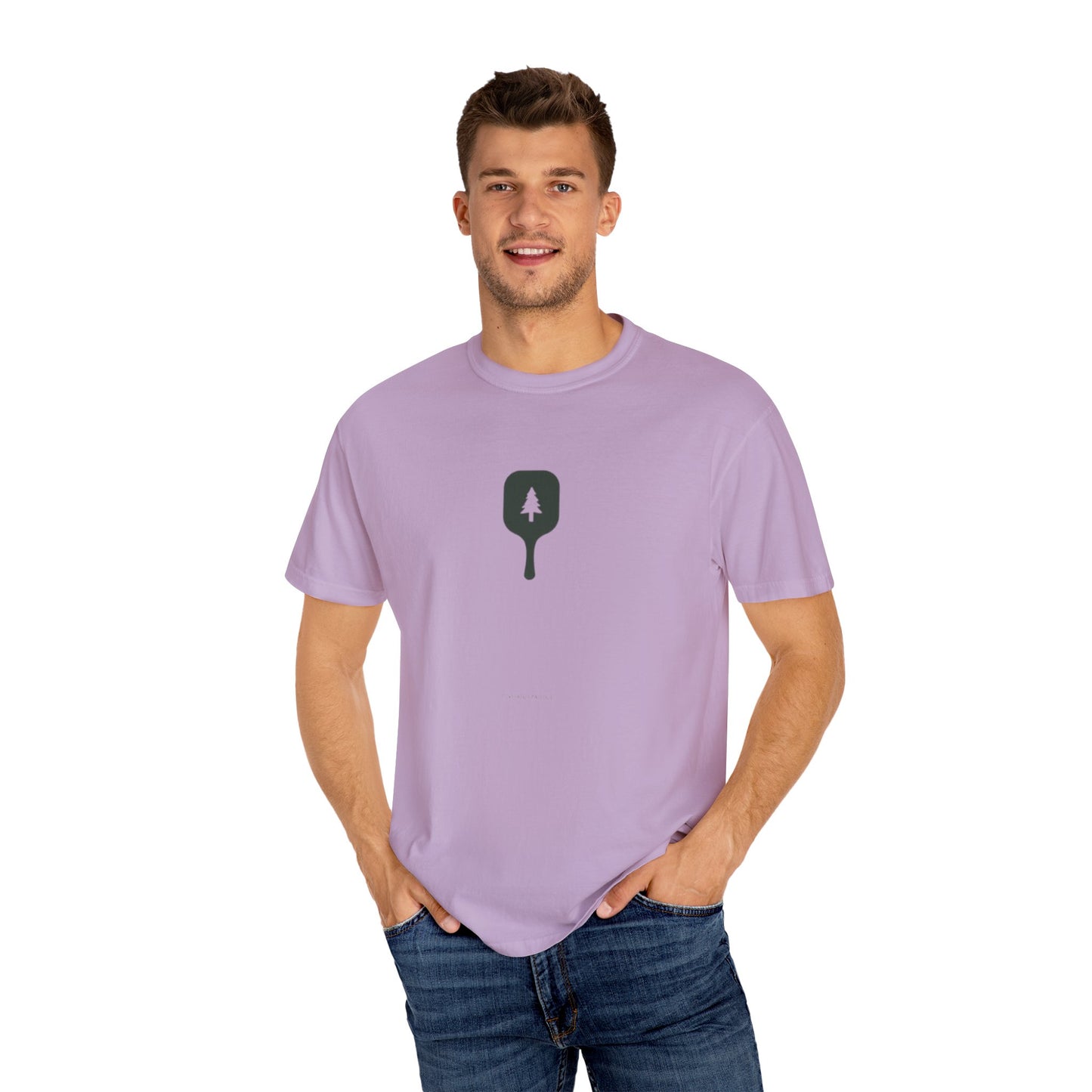 Nature-Inspired Unisex Garment-Dyed T-Shirt