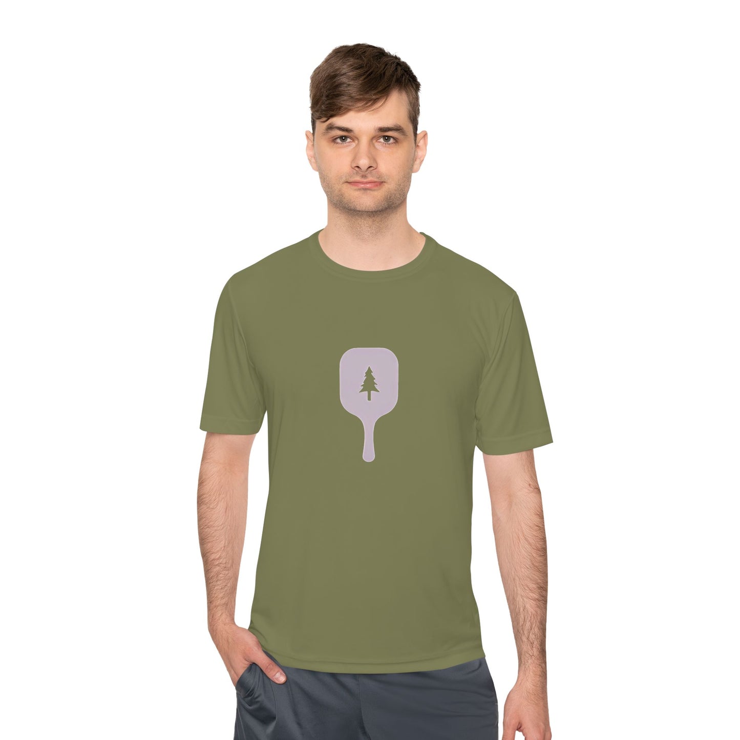 Athletic Pickleball Unisex Tee - Moisture Wicking Shirt