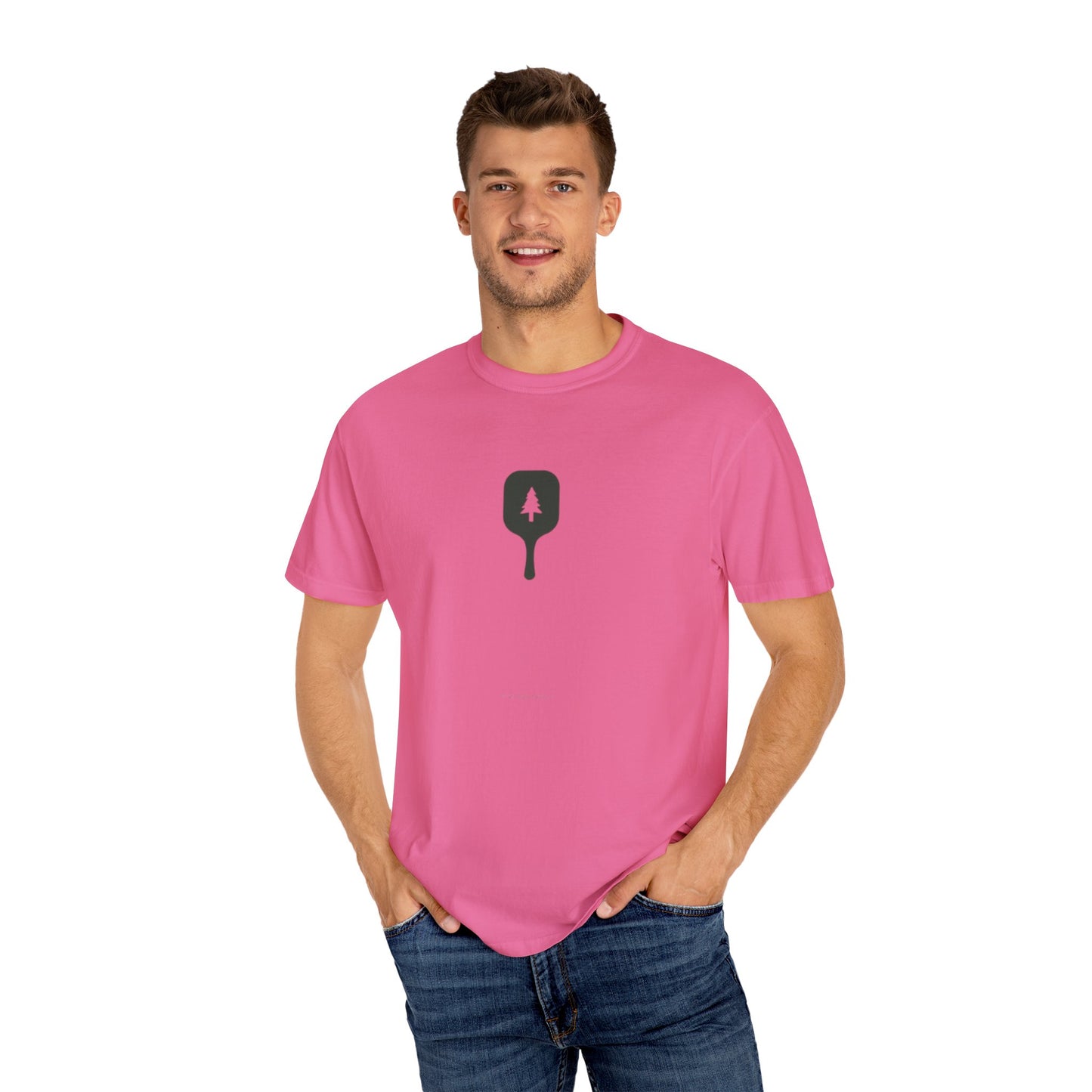 Nature-Inspired Unisex Garment-Dyed T-Shirt