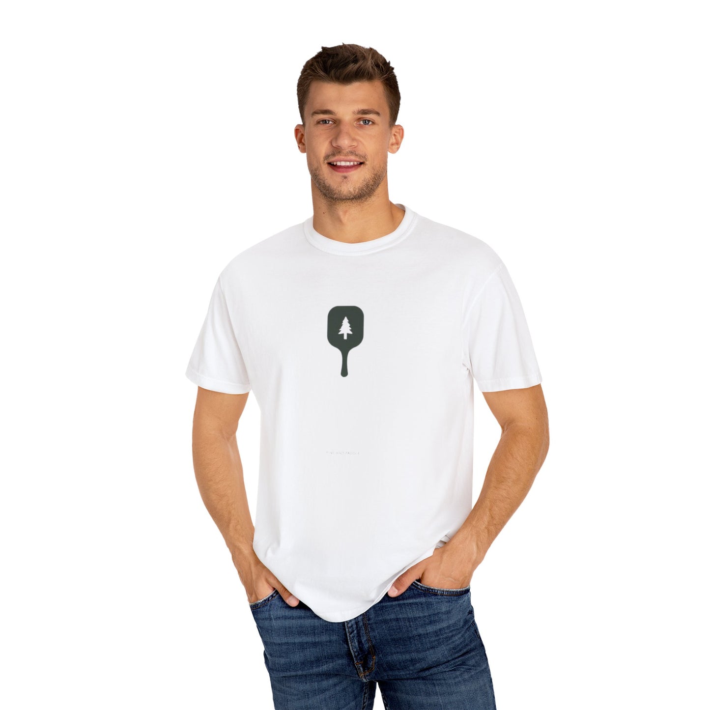 Nature-Inspired Unisex Garment-Dyed T-Shirt