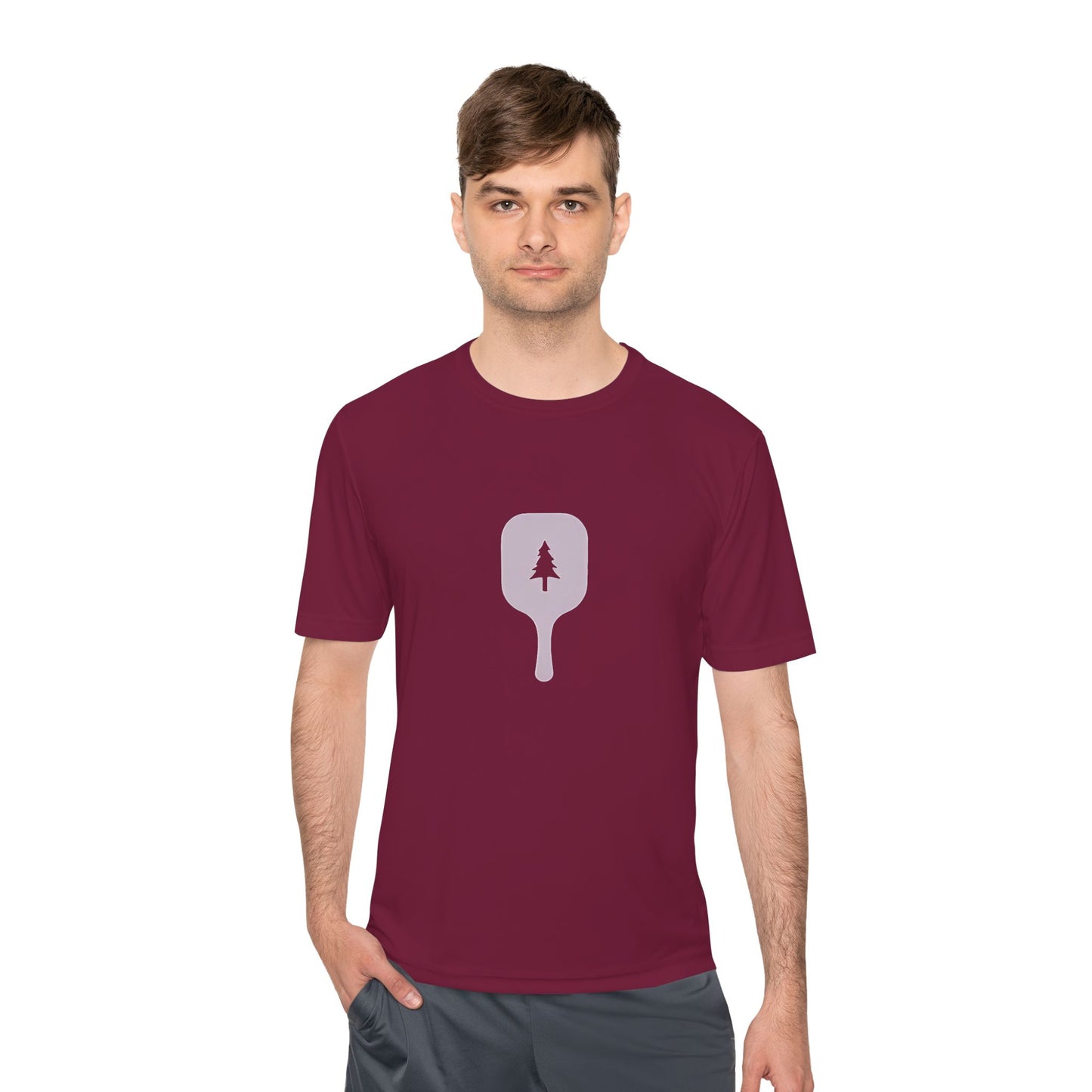 Athletic Pickleball Unisex Tee - Moisture Wicking Shirt