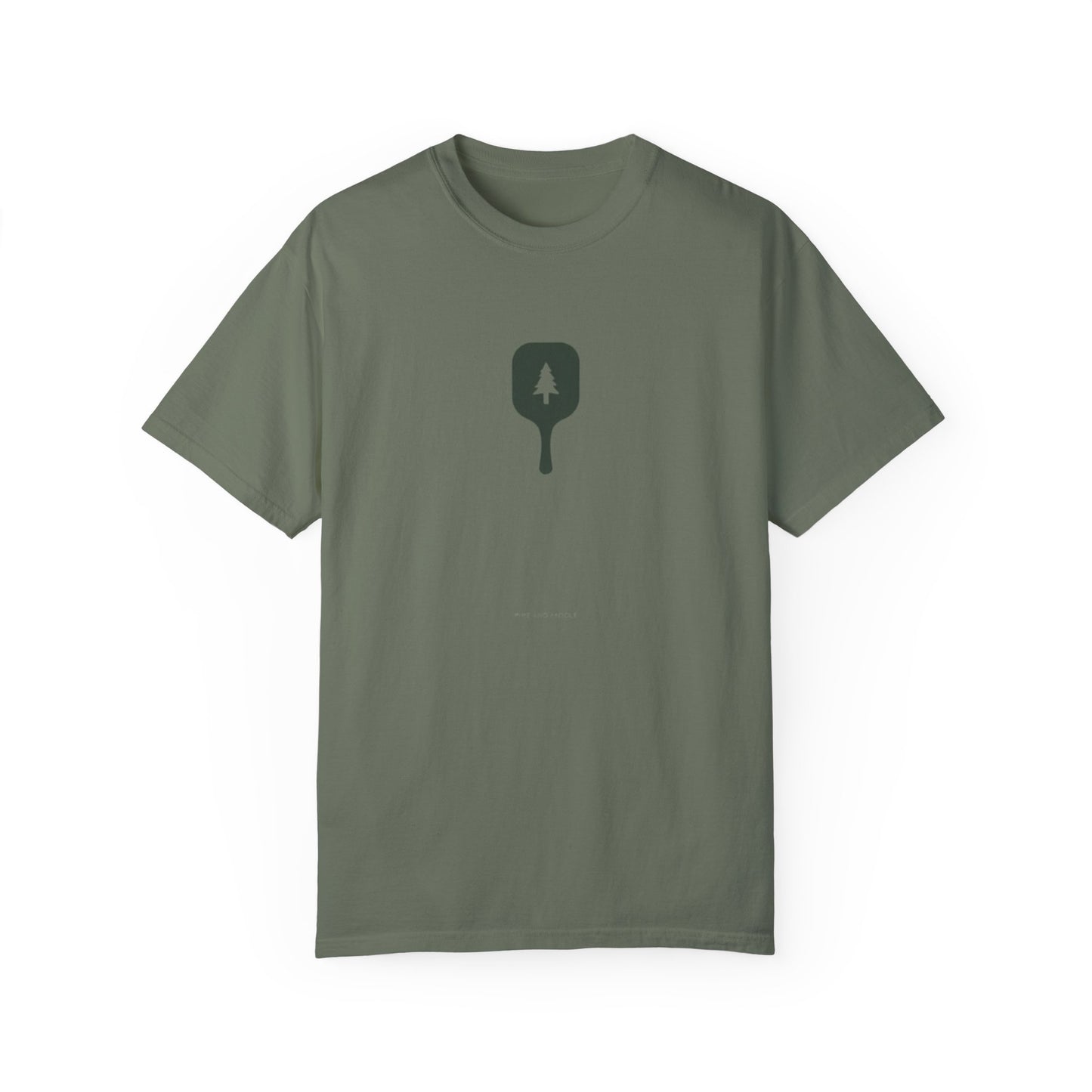 Nature-Inspired Unisex Garment-Dyed T-Shirt
