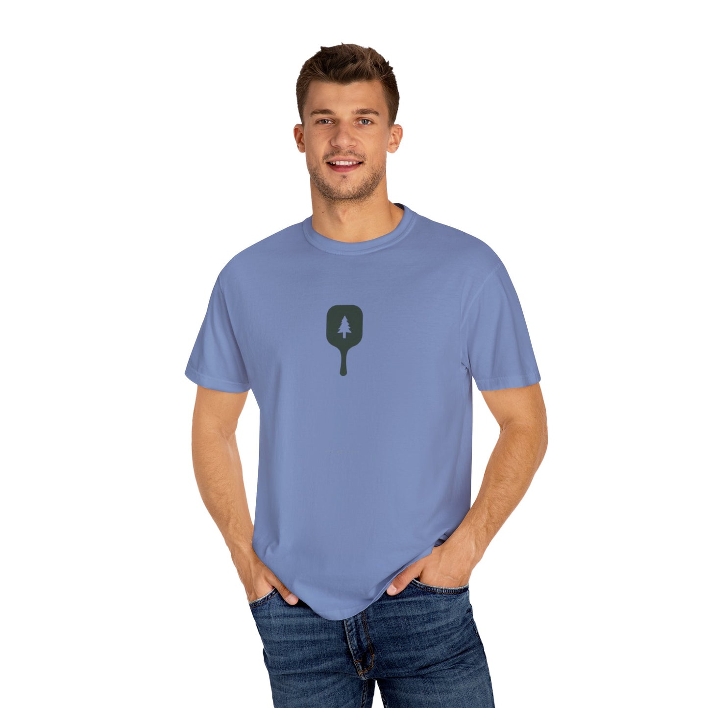 Nature-Inspired Unisex Garment-Dyed T-Shirt